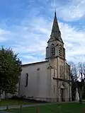 Vue nord-ouest de l'église (oct.&nbsp;2012)