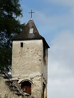 Le clocher.
