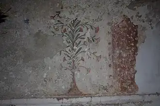 Trace de fresque.