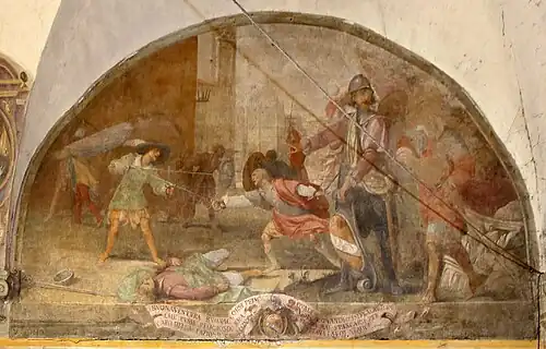 Le bienheureux Bonaventure Bonaccorsi impliqué dans les querelles de Pistoia (1633).