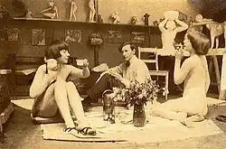 Pause café, 1910-13