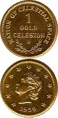 Pièce émise par Celestia
