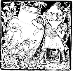 Illustration pour une légende irlandaise de Celtic Fairy Tales, 1892.