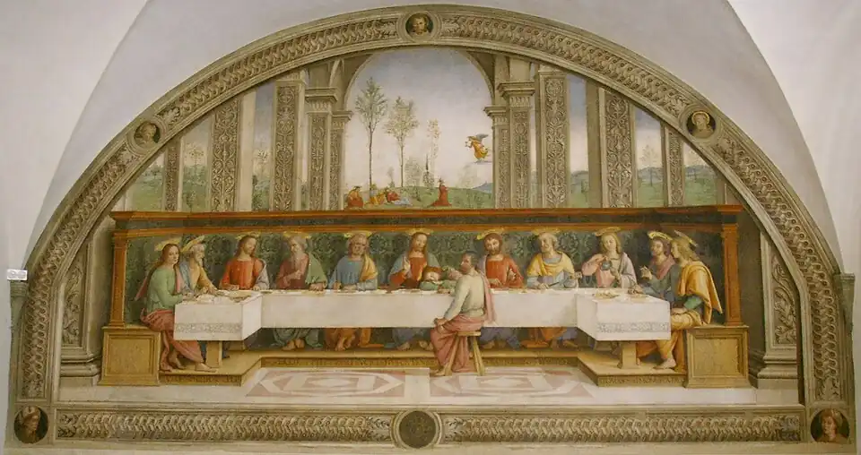 Le Pérugin (1493 - 1496)Cenacolo di Fuligno.