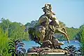 Centauresse et Faune, sculpture d'Augustin Courtet (1849)