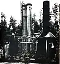 Distillerie Centauro sur la baie de San Sebastián.