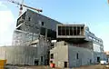 Fin de la réalisation de la structure en béton, fin décembre 2008