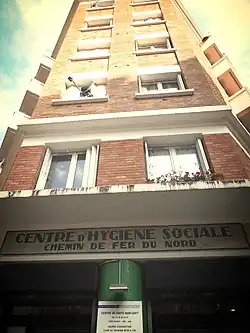 No&nbsp;22 : centre de santé dirigé jusqu'en 1984 par Suzanne Leclézio.