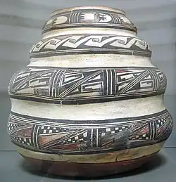 Céramique Hopi, vers 1880, conservée à Washington D.C.