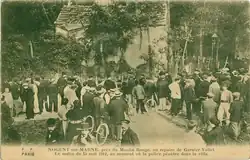 Le pavillon de Nogent-sur-Marne, au no 9 rue du Viaduc, où Valet et Garnier sont retranchés.