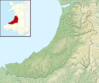 (Voir situation sur carte : Ceredigion)