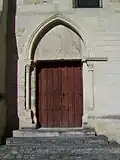 Portail latéral sud.
