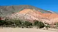 Purmamarca et le Cerro de los Siete Colores