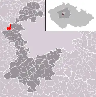 Localisation de Červený Újezd