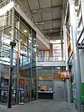 Nouvelle gare, Intérieur du bâtiment (2012)