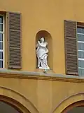 La statue de la Vierge