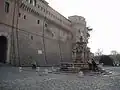 La fontaine Masini et la loge Veneziana