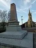Vu depuis la mairie.