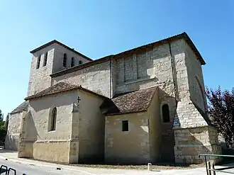 L'église Saint-Jean-Baptiste de Preyssac.
