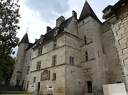 La façade sud.