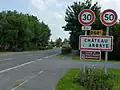 Entrée du village