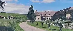 Château D'Ollwiller-vue du manoir actuel
