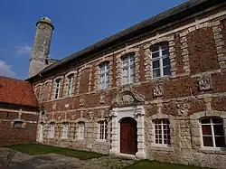 Vue de la cour intérieure.