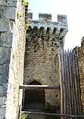 Vue d'une tour.