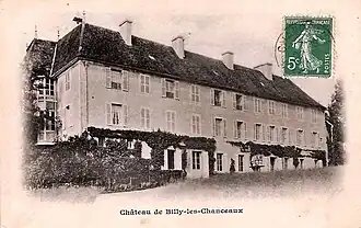Image illustrative de l’article Château de Billy-lès-Chanceaux