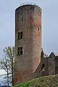 Le donjon.