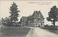 Le château de Brocéliande au début du XXe&nbsp;siècle (carte postale).
