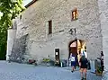 Entrée du château.