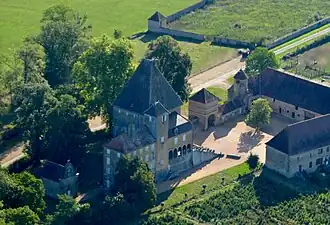 Château de Cypierre (Volesvres, Saône-et-Loire).