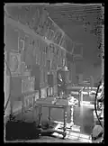 Vue latérale de la galerie de peinture du château, entre 1858 et 1907 - Photographie Eugène Trutat  (1840–1910).