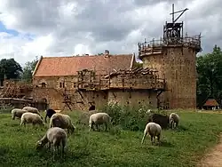 Le château de Guédelon.