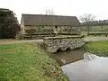 Le ruisseau de Lacanche.
