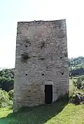 Vue de l'accès.