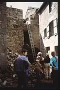 Le chantier en 1970.