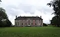 façade nord-ouest du château.