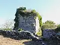 Vue dues ruines.