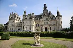 La façade nord.