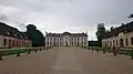 La cour d'honneur.