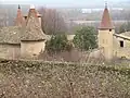 Au loin, la Saône.