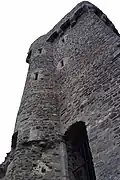 Vue sur les mâchicoulis.