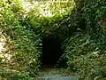 Entrée du souterrain