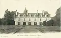 Le château de La Massaye au début du XXe&nbsp;siècle (carte postale).
