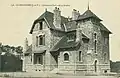 Le château de la Rosière [Chevré] au début du XXe&nbsp;siècle (carte postale).