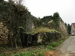 Vestiges du château fort de Saint-Rémy-en-Comté (XIVe siècle)