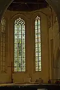 Vitraux du chœur.