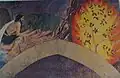 Châteauneuf-du-Faou, église paroissiale, fresque de Sérusier 3